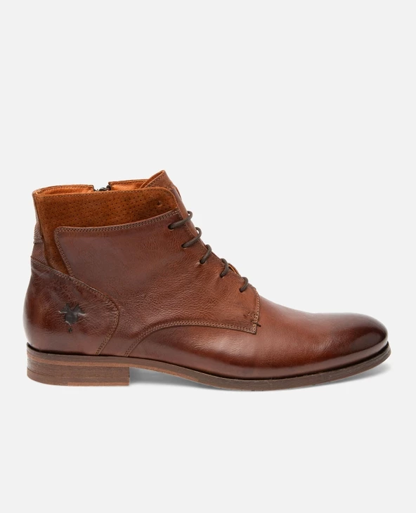 KOST Boots Cuir à Lacets Marron Homme 6 KOST Boots Cuir à Lacets Marron Homme – Image 4