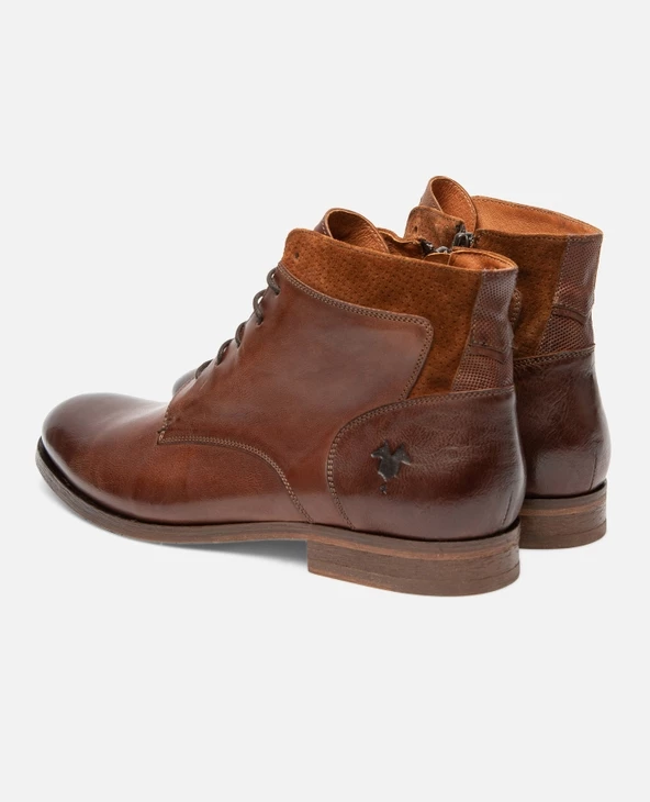 KOST Boots Cuir à Lacets Marron Homme 4 KOST Boots Cuir à Lacets Marron Homme – Image 2
