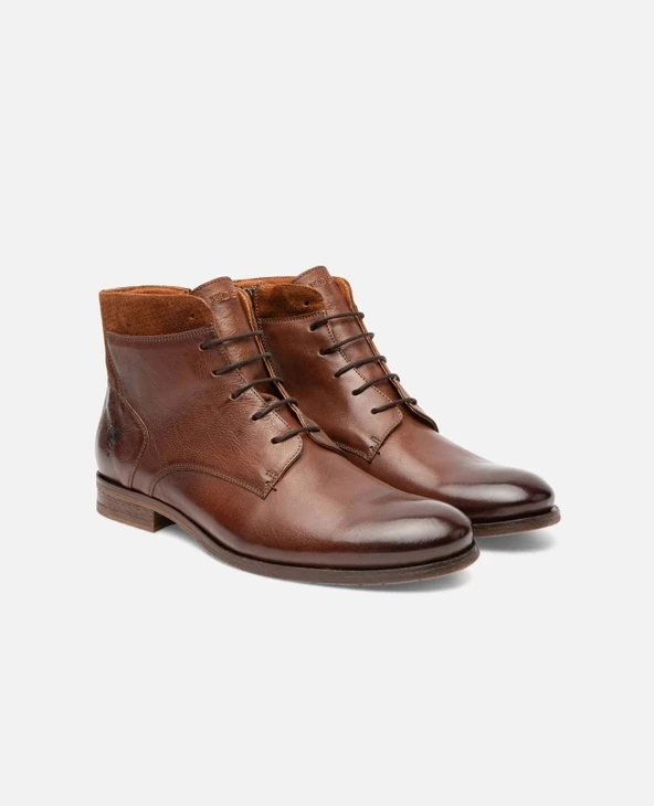 KOST Boots Cuir à Lacets Marron Homme 8 KOST Boots Cuir à Lacets Marron Homme – Image 6