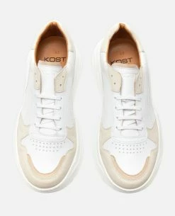 KOST Sneakers Made In France Beige Mixte -kost paris shop ICONE8A A2 09 1b2c