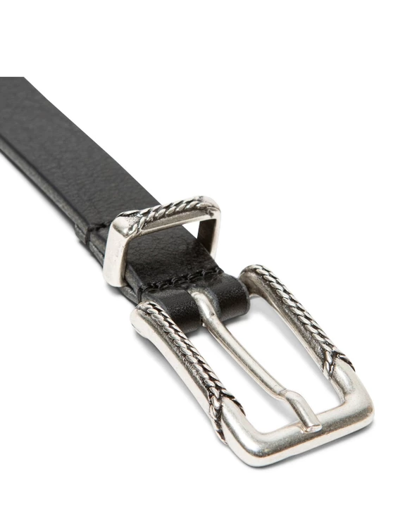 KOST Ceinture Femme Made In France Cuir Tannage Végétal Noir 9 KOST Ceinture Femme Made In France Cuir Tannage Végétal Noir – Image 7