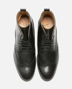 KOST Bottines à Lacets Noires Made In France En Cuir Tannage Végétal Homme -kost paris shop JEFF9A 02 09 0ee6