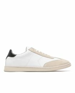 KOST Sneakers Cuir Blanc Made In France Homme