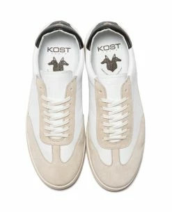 KOST Sneakers Cuir Blanc Made In France Homme -kost paris shop JERRY 01 04 b9b8