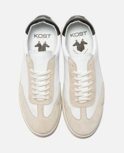 KOST Sneakers Cuir Blanc Made In France Homme -kost paris shop JERRY 01 09 727c
