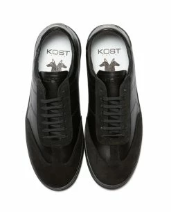 KOST Sneakers Cuir Noir Made In France Homme -kost paris shop JERRY 02 04 9042