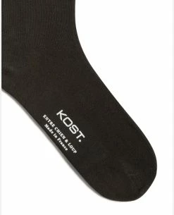 KOST Chaussettes Noires Made In France Coton Bio Homme -kost paris shop JERSEY 02 03 374f