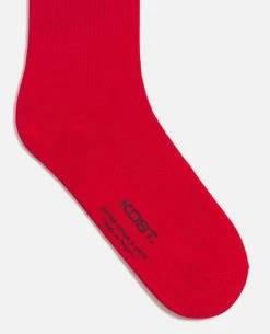 KOST Chaussettes Rouges Made In France Coton Bio Homme -kost paris shop JERSEY 18 08 e5c1