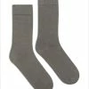 KOST Chaussettes Grises Made In France Coton Bio Homme