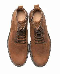 KOST Bottines à Lacets Croûte Velours Marron Homme -kost paris shop JIMMY59 47 04 faf8