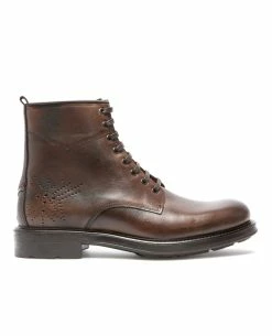 KOST Boots Cuir Tannage Végétal Marron Homme