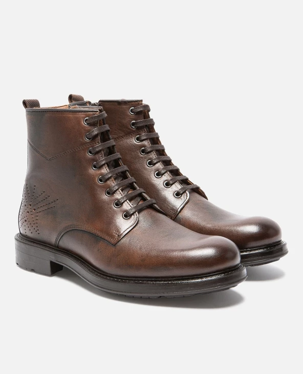 KOST Boots Cuir Tannage Végétal Marron Homme 9 KOST Boots Cuir Tannage Végétal Marron Homme – Image 7