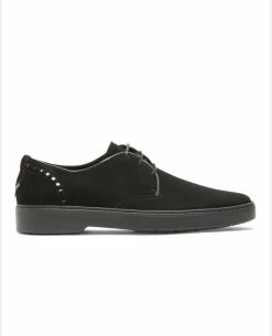 KOST Derbies Croûte Velours Noir Homme