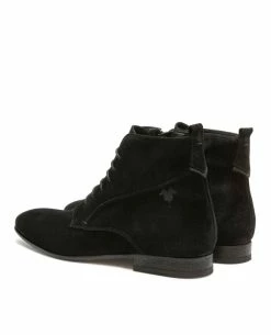 KOST Boots à Lacets Croûte Velours Noir Homme -kost paris shop JOE5 02 05 656b