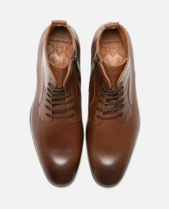 KOST Boots Cuir Marron Homme -kost paris shop JOE73 47 09 7ee4