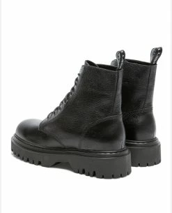 KOST Bottines Chunky Cuir Noir Femme -kost paris shop JOYCEK 02 05 9134