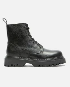 KOST Bottines Chunky Cuir Noir Femme -kost paris shop JOYCEK 02 07 414d