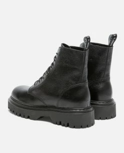 KOST Bottines Chunky Cuir Noir Femme -kost paris shop JOYCEK 02 10 af5c