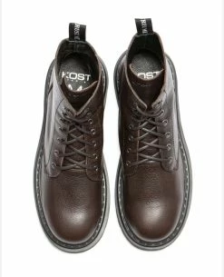 KOST Bottines Chunky Cuir Marron Femme -kost paris shop JOYCEK 08 04 955c