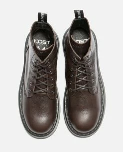KOST Bottines Chunky Cuir Marron Femme -kost paris shop JOYCEK 08 09 9dcc