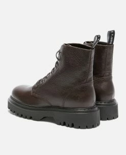 KOST Bottines Chunky Cuir Marron Femme -kost paris shop JOYCEK 08 10 9b62