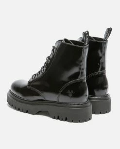 KOST Bottines Chunky Cuir Noir Femme -kost paris shop JOYCE 02 10 2836