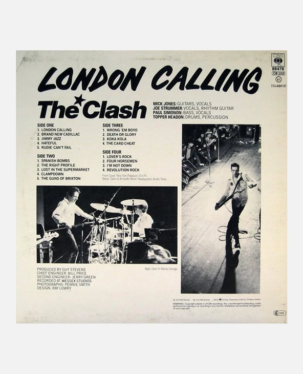 KOST Double Album Vinyle - THE CLASH 4 KOST Double Album Vinyle - THE CLASH – Image 2