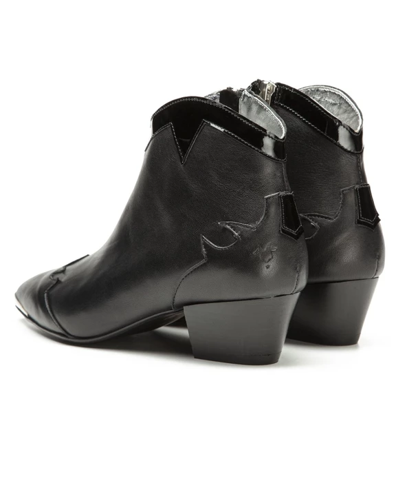 KOST Boots Cuir Noir Femme 11 KOST Boots Cuir Noir Femme – Image 9