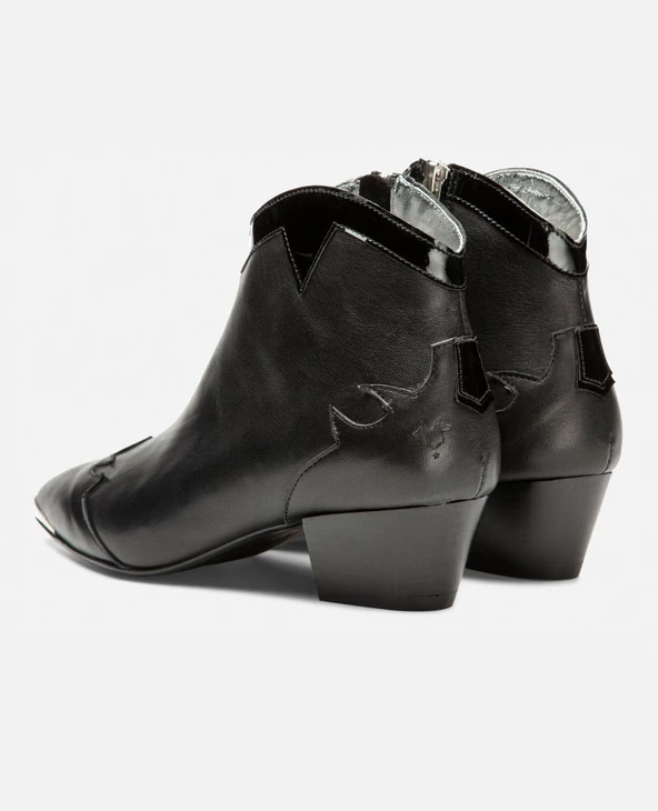 KOST Boots Cuir Noir Femme 4 KOST Boots Cuir Noir Femme – Image 2