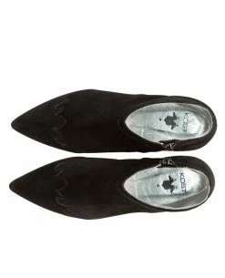 KOST Boots à Talons Style Western Croûte Velours Noir Femme 20 KOST Boots à Talons Style Western Croûte Velours Noir Femme -kost paris shop LUNA5 02 04 d84a
