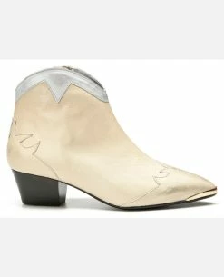 KOST Boots Cuir Doré Femme -kost paris shop LUNA61 9Z 02 4eee