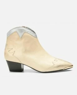 KOST Boots Cuir Doré Femme -kost paris shop LUNA61 9Z 07 75d7