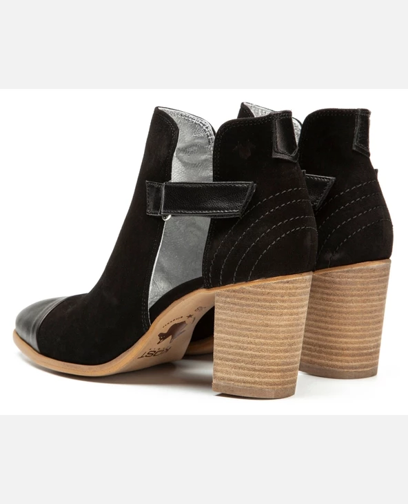 KOST Boots Croûte Velours Noir Femme 11 KOST Boots Croûte Velours Noir Femme – Image 9