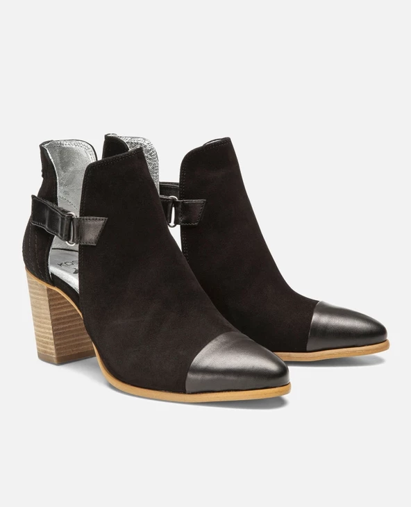 KOST Boots Croûte Velours Noir Femme 13 KOST Boots Croûte Velours Noir Femme – Image 11