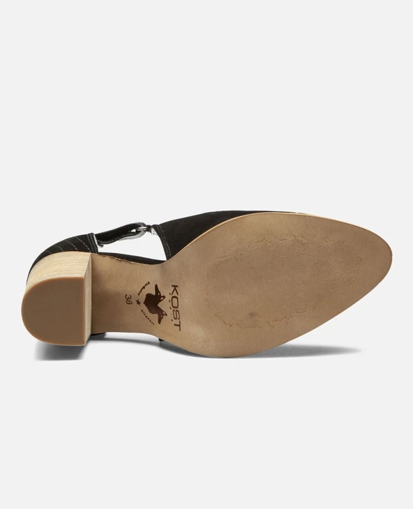 KOST Boots Croûte Velours Noir Femme 5 KOST Boots Croûte Velours Noir Femme – Image 3