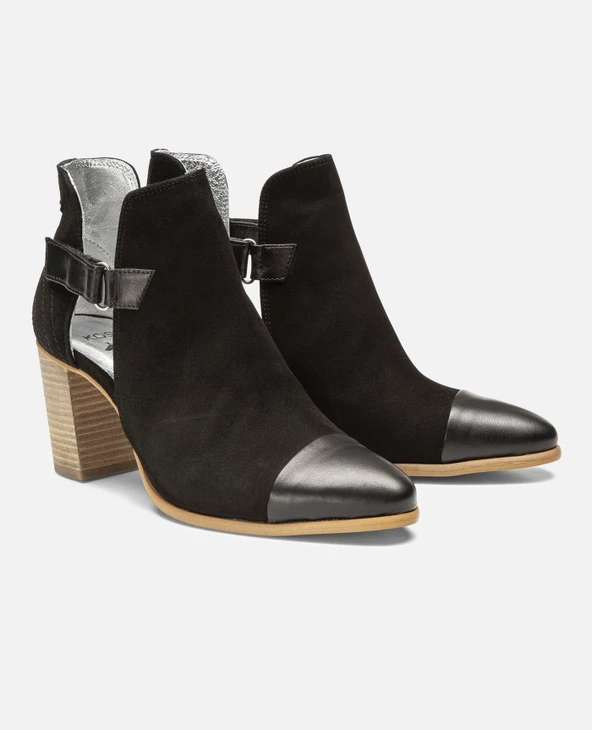 KOST Boots Croûte Velours Noir Femme 6 KOST Boots Croûte Velours Noir Femme – Image 4