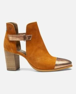 KOST Boots Croûte Velours Marron Femme -kost paris shop LURA52 9L 07 d9da