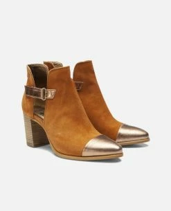 KOST Boots Croûte Velours Marron Femme -kost paris shop LURA52 9L 12 668f