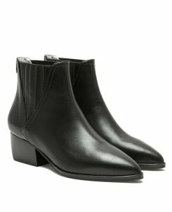 KOST Chelsea Boots Cuir Noir Femme -kost paris shop LYNA 02 03 20f0