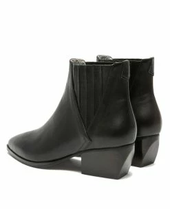 KOST Chelsea Boots Cuir Noir Femme -kost paris shop LYNA 02 05 eedf