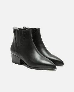 KOST Chelsea Boots Cuir Noir Femme -kost paris shop LYNA 02 12 edce