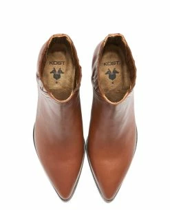 KOST Chelsea Boots Cuir Marron Femme -kost paris shop LYNA 07 04 8623