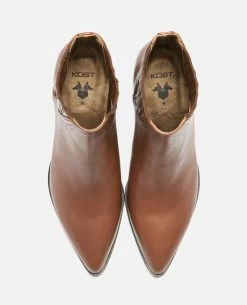 KOST Chelsea Boots Cuir Marron Femme -kost paris shop LYNA 07 09 f6d1