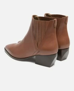 KOST Chelsea Boots Cuir Marron Femme -kost paris shop LYNA 07 10 8f85