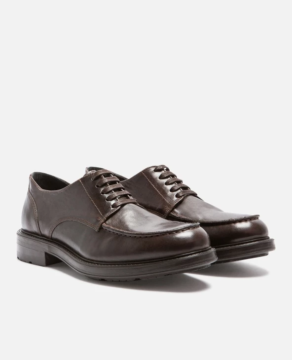 KOST Derbies Cuir Tannage Végétal Marron Homme 9 KOST Derbies Cuir Tannage Végétal Marron Homme – Image 7