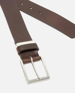 KOST Ceinture Made In France Cuir Tannage Végétal Marron Homme -kost paris shop MICK 07 09 16e5