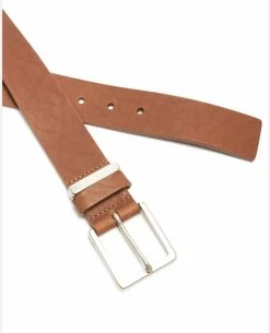KOST Ceinture Made In France Cuir Tannage Végétal Tabac Homme -kost paris shop MICK EK 04 9a7e