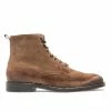 KOST Bottines à Lacets Croûte Velours Marron Homme -kost paris shop MILITANT5 1B 02 44f4