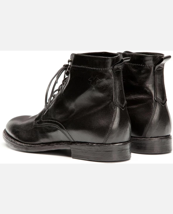 KOST Bottines à Lacets Cuir Noir Homme 8 KOST Bottines à Lacets Cuir Noir Homme – Image 6