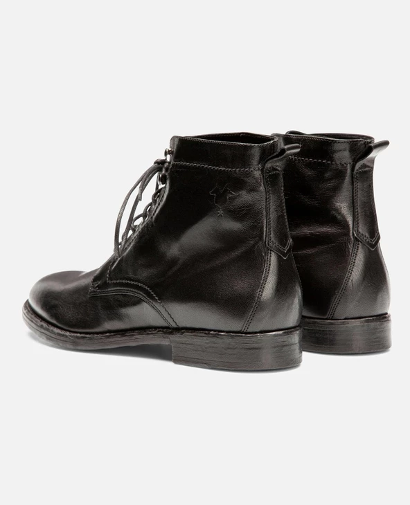 KOST Bottines à Lacets Cuir Noir Homme 3 KOST Bottines à Lacets Cuir Noir Homme